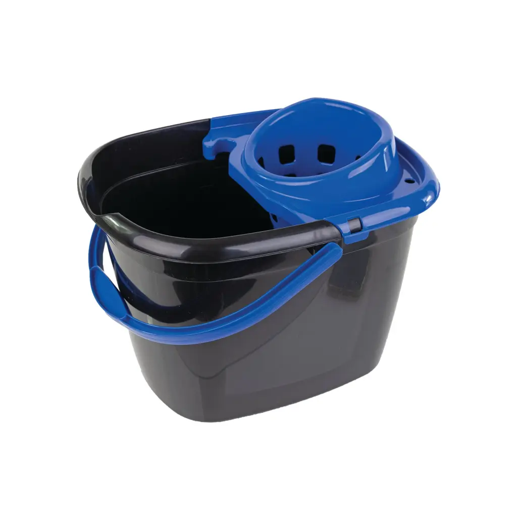 Bucket Great British Recycled With Blue Wringer 14l