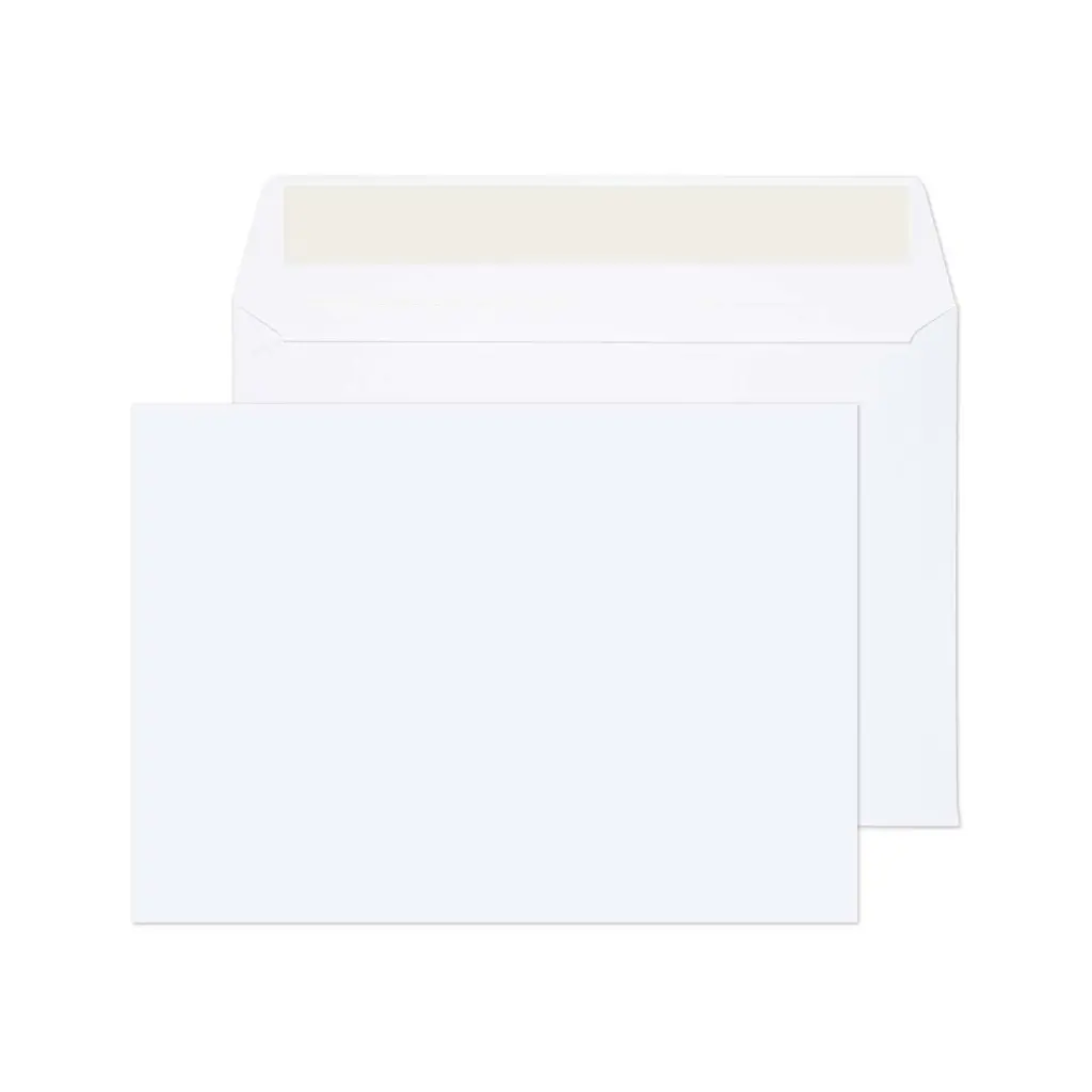 C5 BRE White Wallet Peel and Seal 100gsm 155x220mm BOX 500