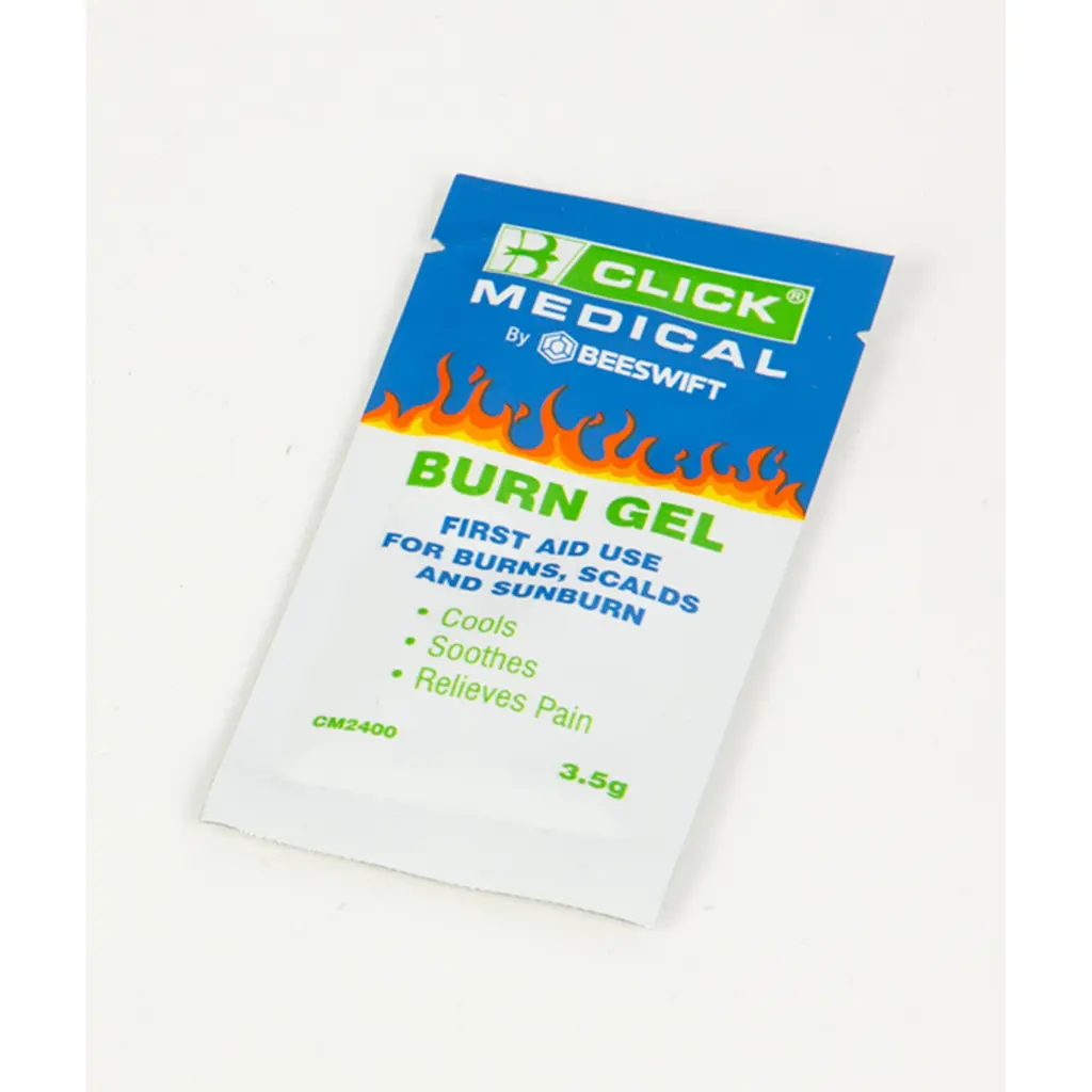 CLICK MEDICAL EMERGENCY BURN GEL SACHET 3.5G