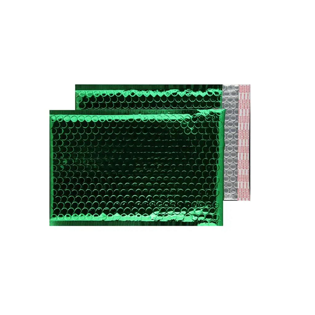 CLS Blake Colour C5 Emerald Green Metallic Gloss Bubble Mailer Peel and Seal 70Mu 250x180mm BOX 100