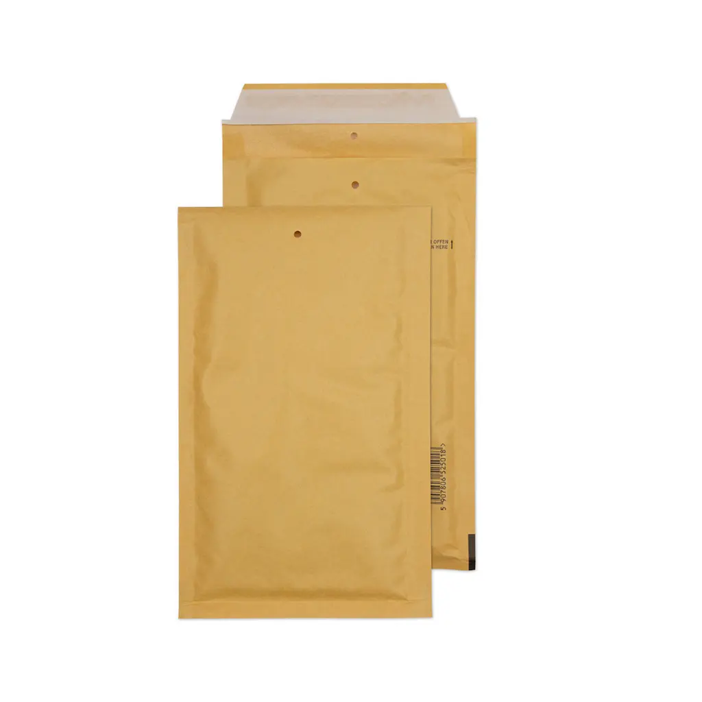 CLS Blake Packaging DL Gold Envolite Bubble Padded Peel and Seal 90gsm 215x120mm BOX 200