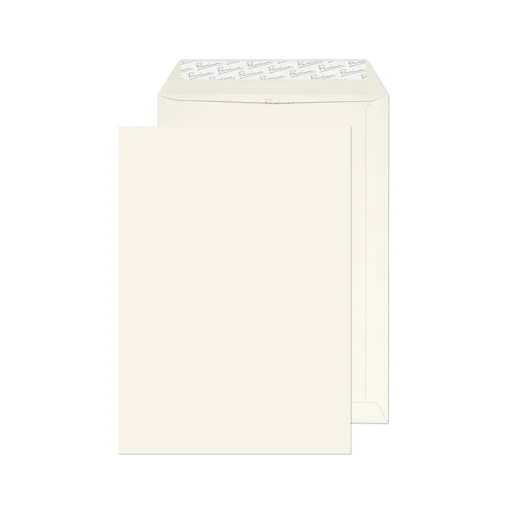 CLS Blake Premium Business C4 High White Laid Pocket Peel and Seal 120gsm 324x229mm BOX 250
