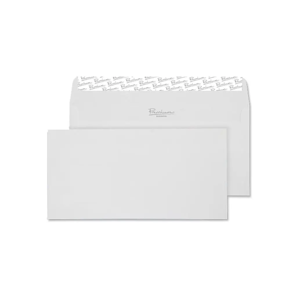 CLS Purely Everyday DL High White Wove Peel and Seal 120gsm 110x220mm BOX 500 PACK 25