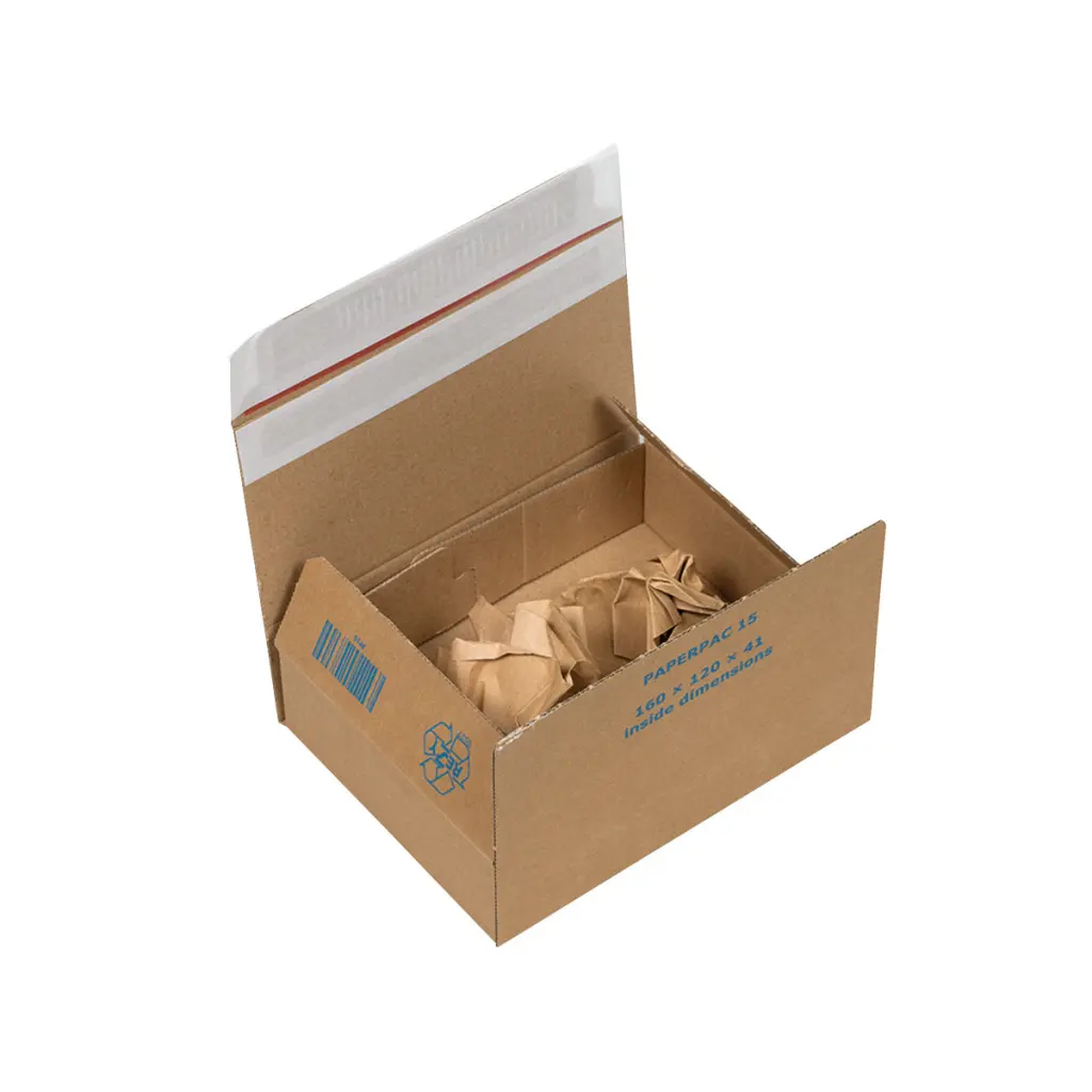 CLS VITA Kraft Corrugated Mailer Peel and Seal 160x120x63mm BOX 25