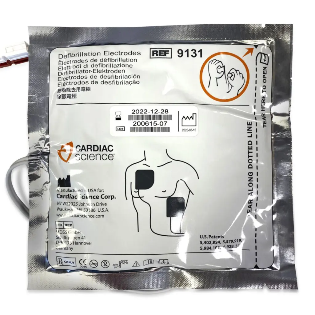 Cardiac ScienceAed G3 Replacement Defib Pads 168X168mm (Pair)