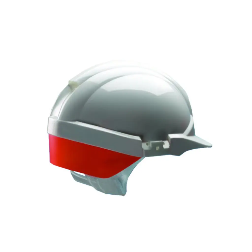Centurion Reflex Safety Helmet White C / W Orange Rear Flash White 