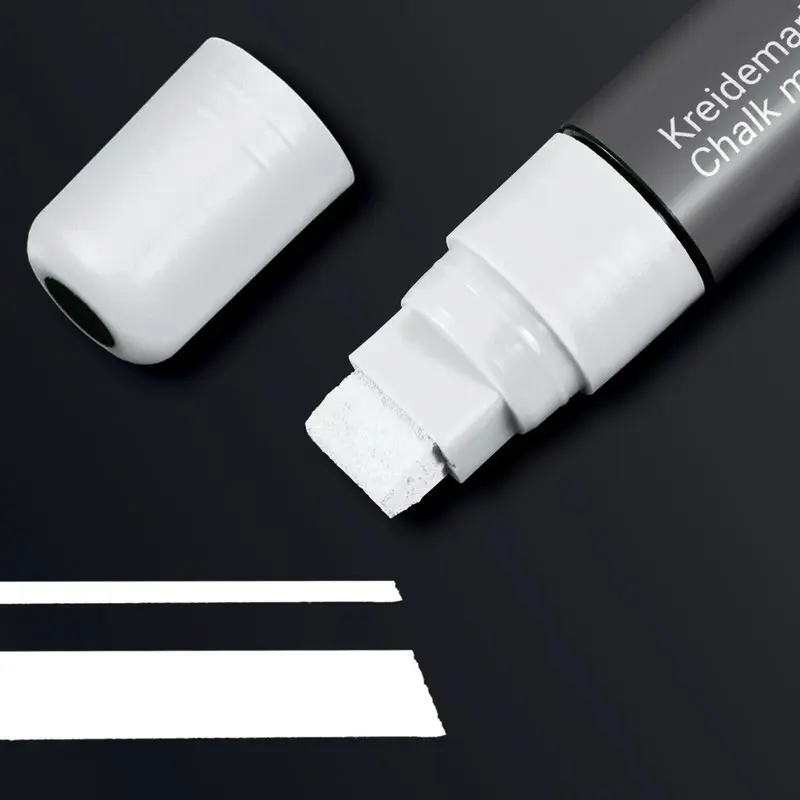 Chalk Marker White Chisel Tip 5-15mm (1) - BA171