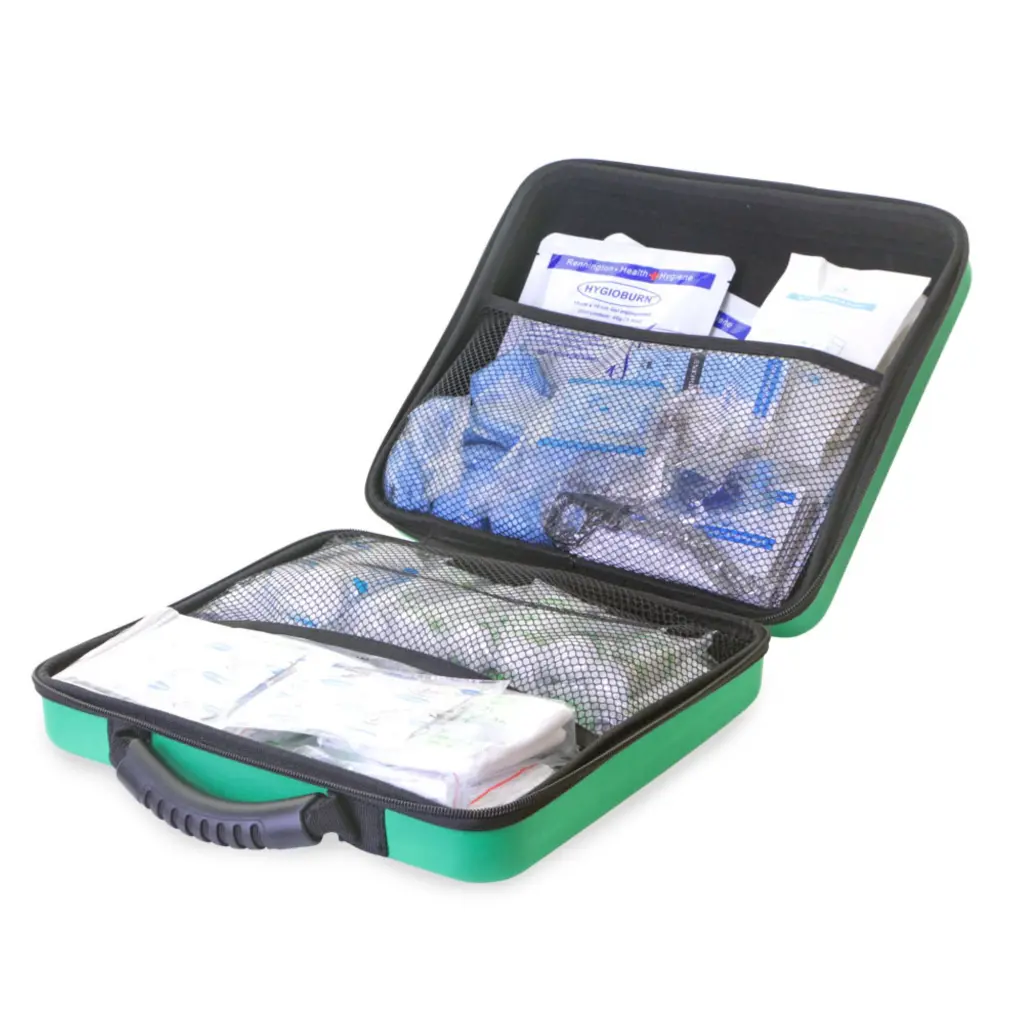 Click Medical Bs8599-1 Large First Aid Kit In Large Feva Case 