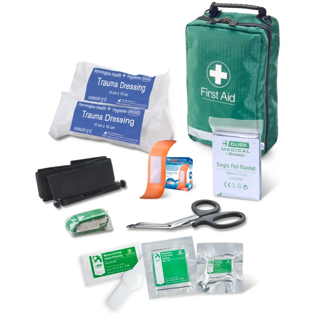 Click Medical Bs8599-1:2019 Critical Injury Pack High Risk In Bag 