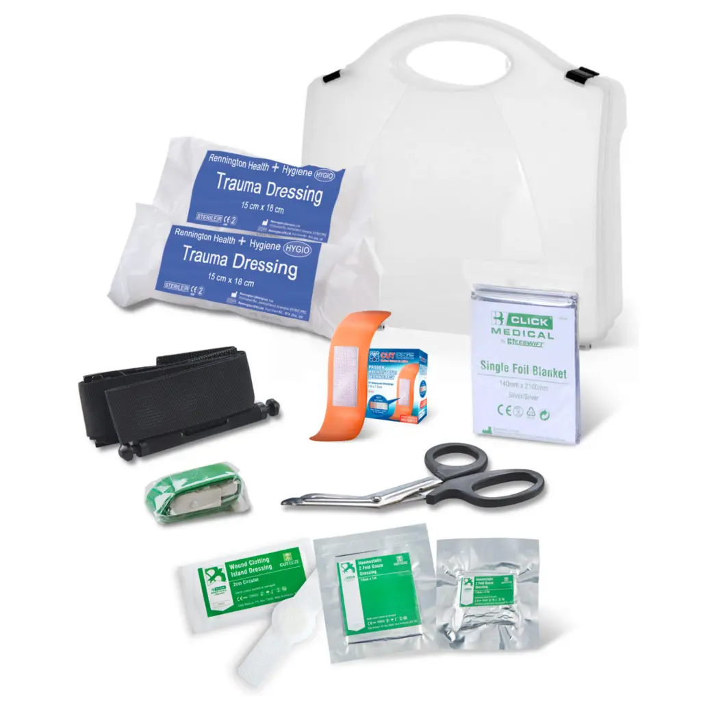 Click Medical Bs8599-1:2019 Critical Injury Pack High Risk In Box 