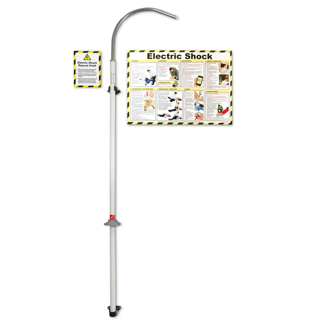 Click Medical Electric Shock Rescue Hook With Free Poster 