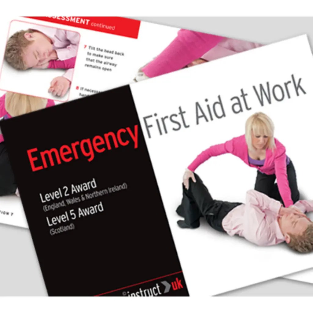 Click Medical Emergency First Aid At Work Book 