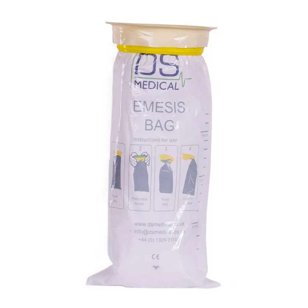 Click Medical Emesis Vomit Bag  (Box of 50)