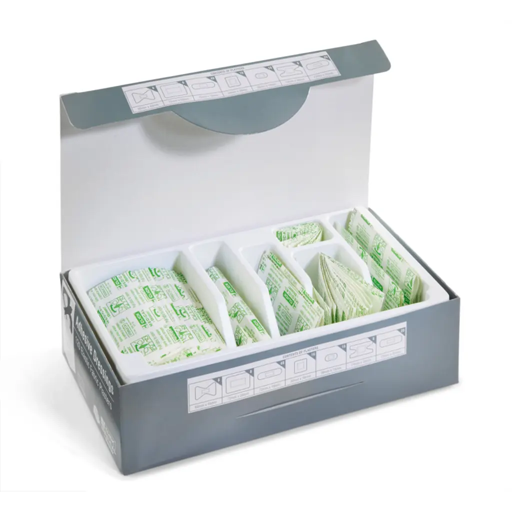 Click Medical Fabric Plasters Assorted Box 120  (Box of 120)