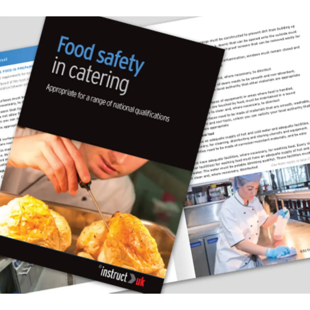Click Medical Food Safety In Catering Book 