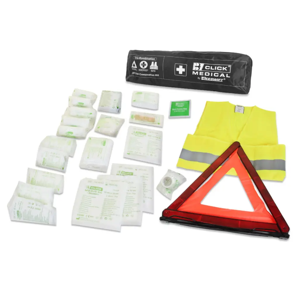 Click Medical German Combination Vehicle First Aid Kit Din 13164 