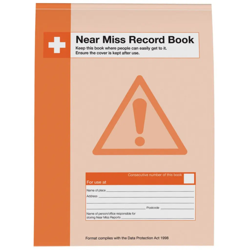 Click Medical Near Miss Record Book 