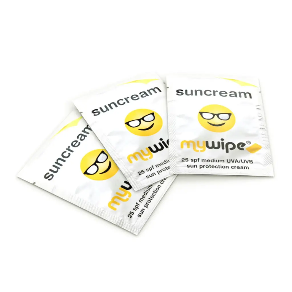 Click Medical Sun Cream Sachet Factor 25 Spf White 60X80mm