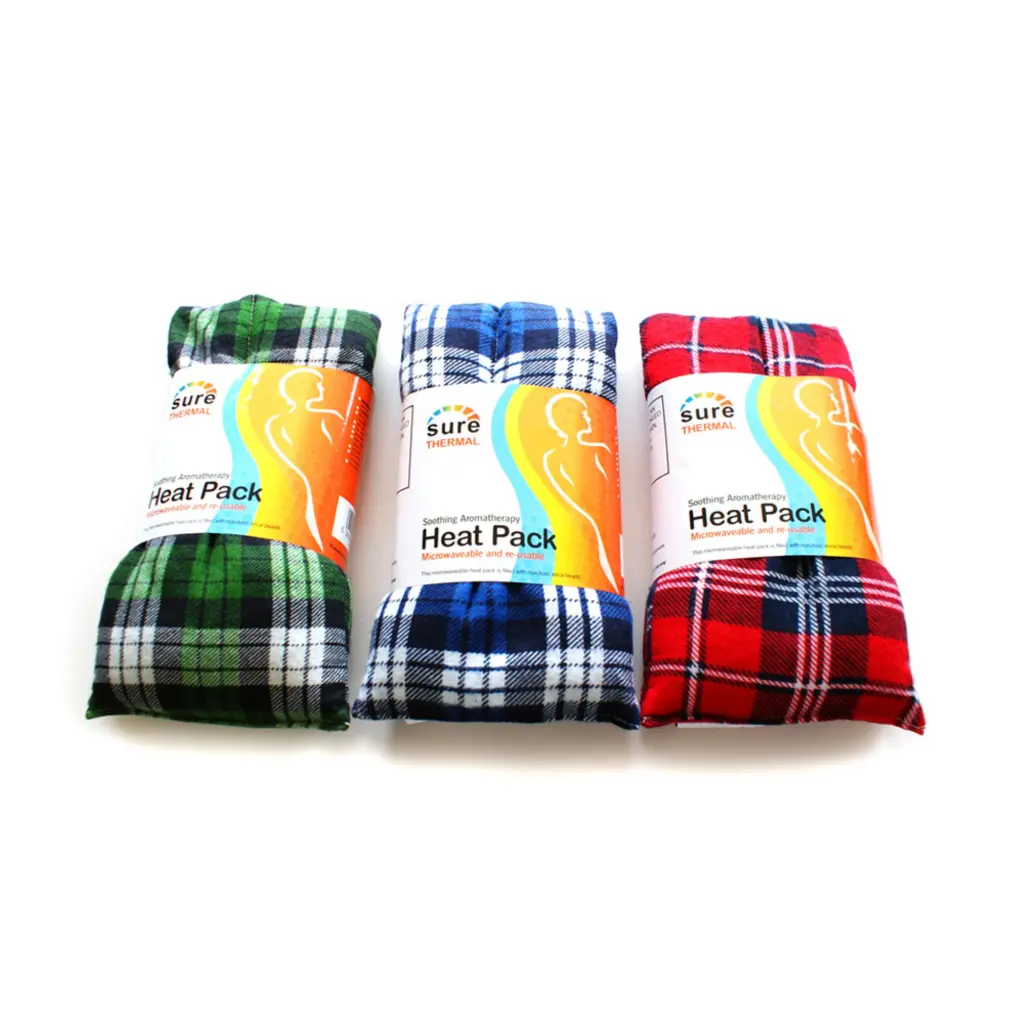 Click Medical Sure Thermal Heat Pack Tartan Assorted (Pack of 6)