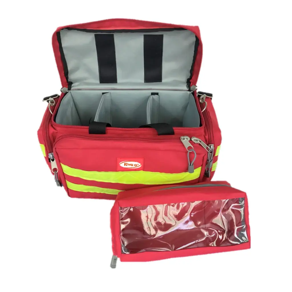 Click Medical Trauma Bag Red 44X5X28cm