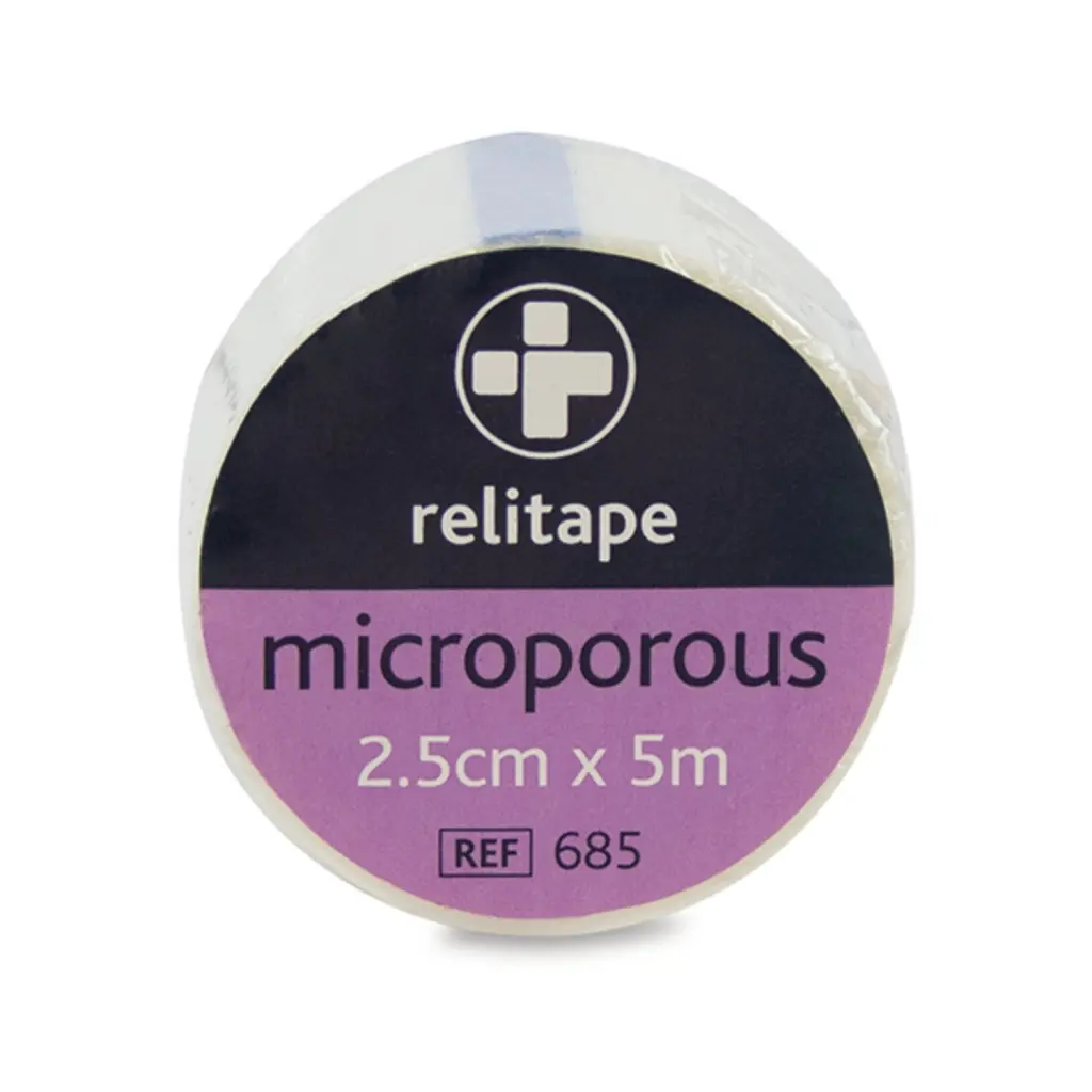 Click Medical microporous tape 2.5cm x 5m - WHILE STOCK LASTS