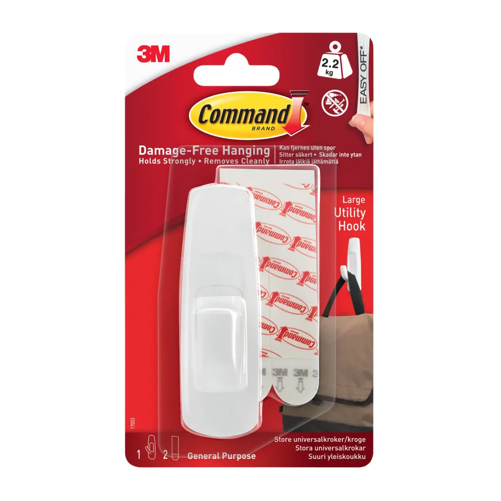 Command™ Large Utility Hook 17003