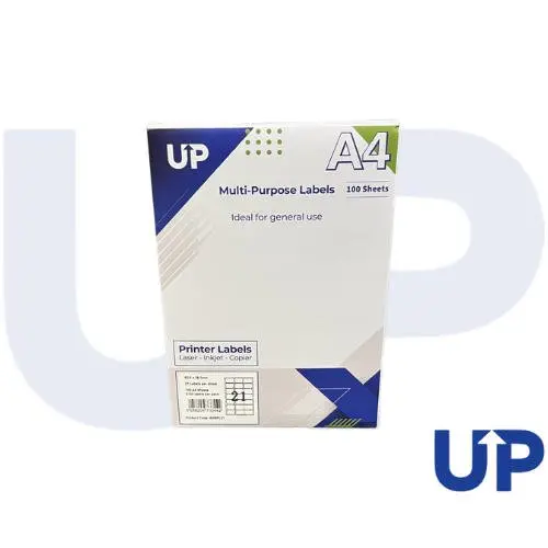 Comp A4 Multipurpose Labels 21 Per Sheet 63.5 x 38mm (White) Pk of 100