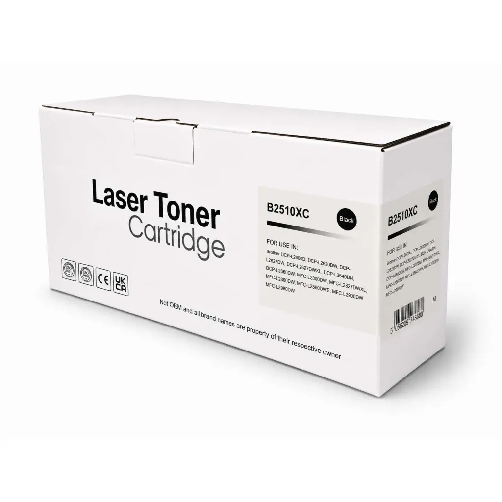 Comp Brother HL-L2400 High Yld Toner TN2510XL