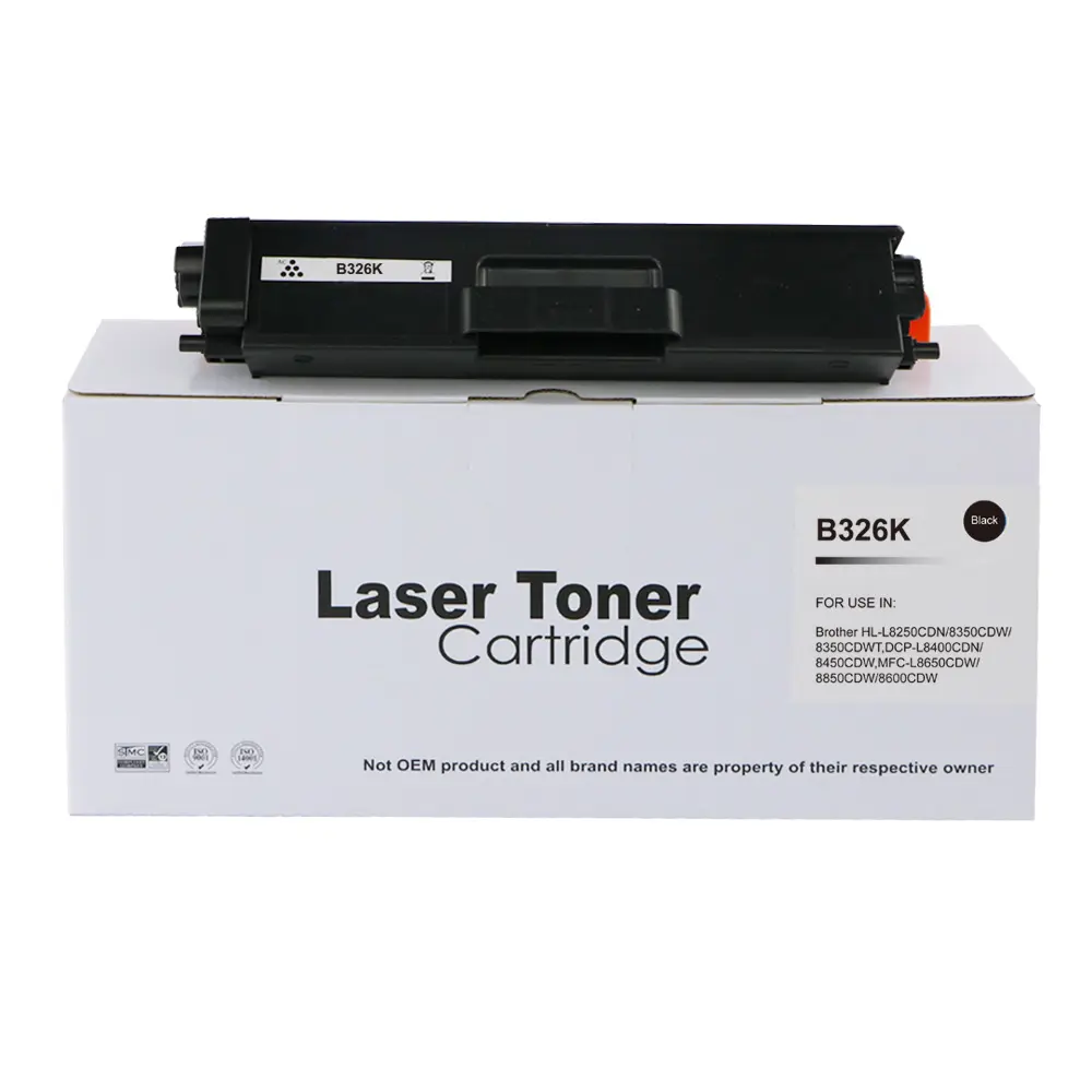 Comp Brother HLL8250 Hi Yld Black Toner Ctg TN326BK