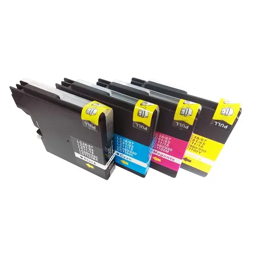 Comp Brother LC1100 Multipack 4 Ink Ctgs  [LC1100BK/C/M/Y LC980BK/C/M/Y]