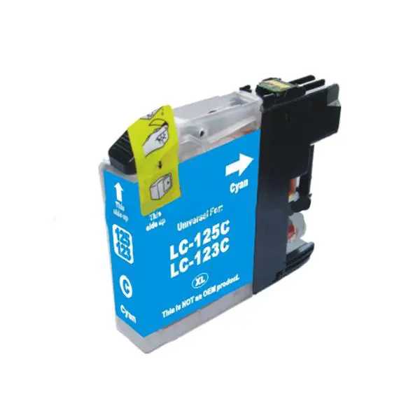 Comp Brother LC123C Cyan Std Cap Ink Ctg [LC123C]