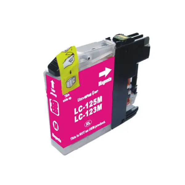 Comp Brother LC123M Magenta Stdi Cap Ink Ctg [LC123M ]