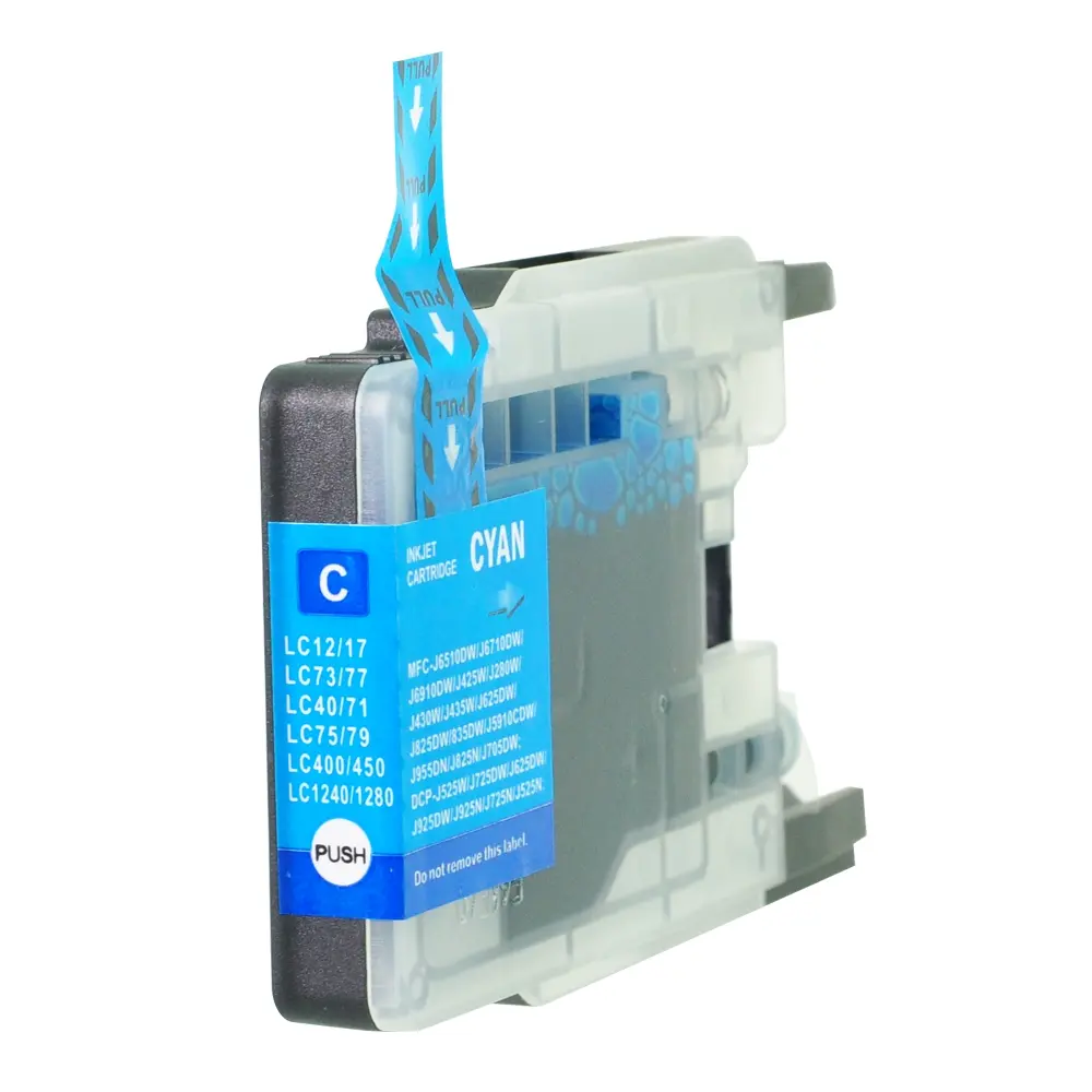 Comp Brother LC1280C Hi Yld Cyan Ink Ctg [LC1220/1240C]