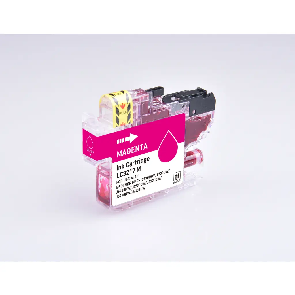 Comp Brother LC3217M Magenta Ink Ctg 9ml Ink 550 Pages