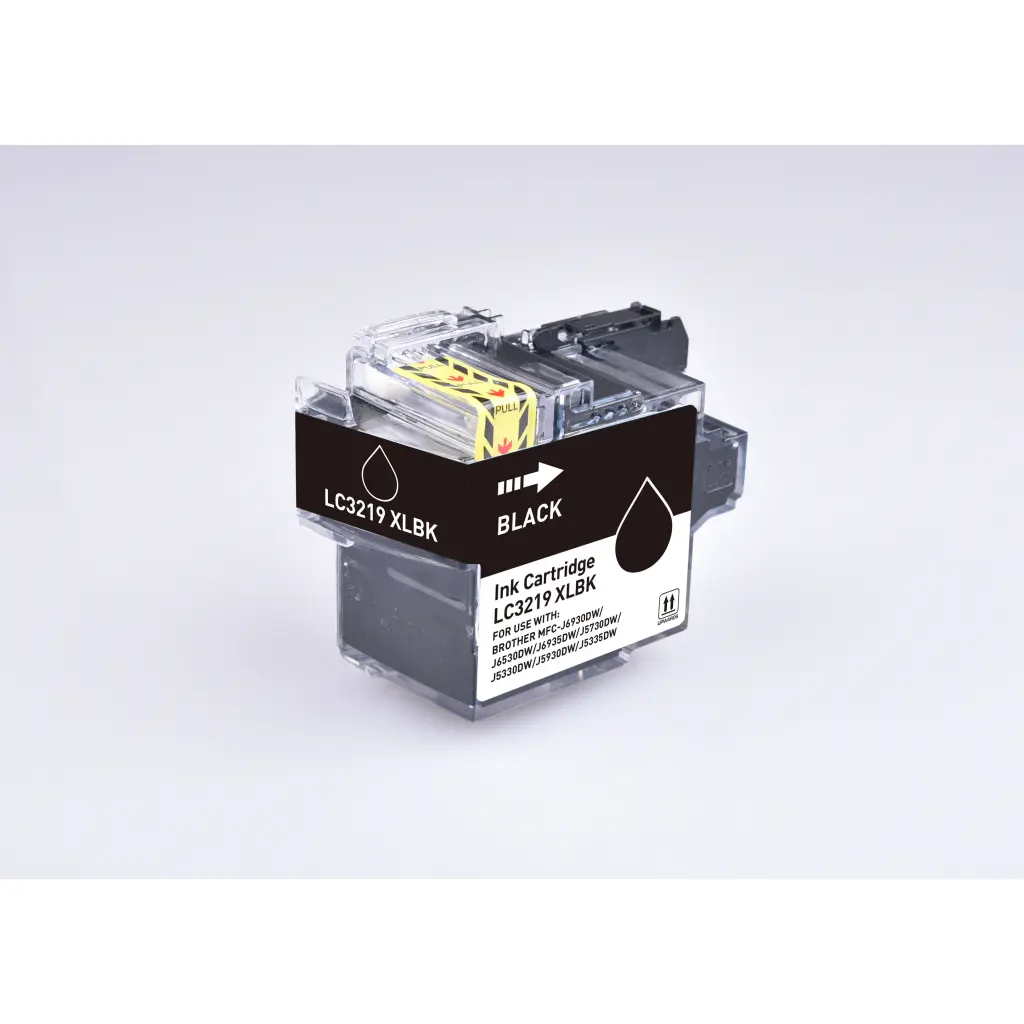 Comp Brother LC3219XLBK Black Hi Cap Ink Ctg 68ml Ink 3000 Pages