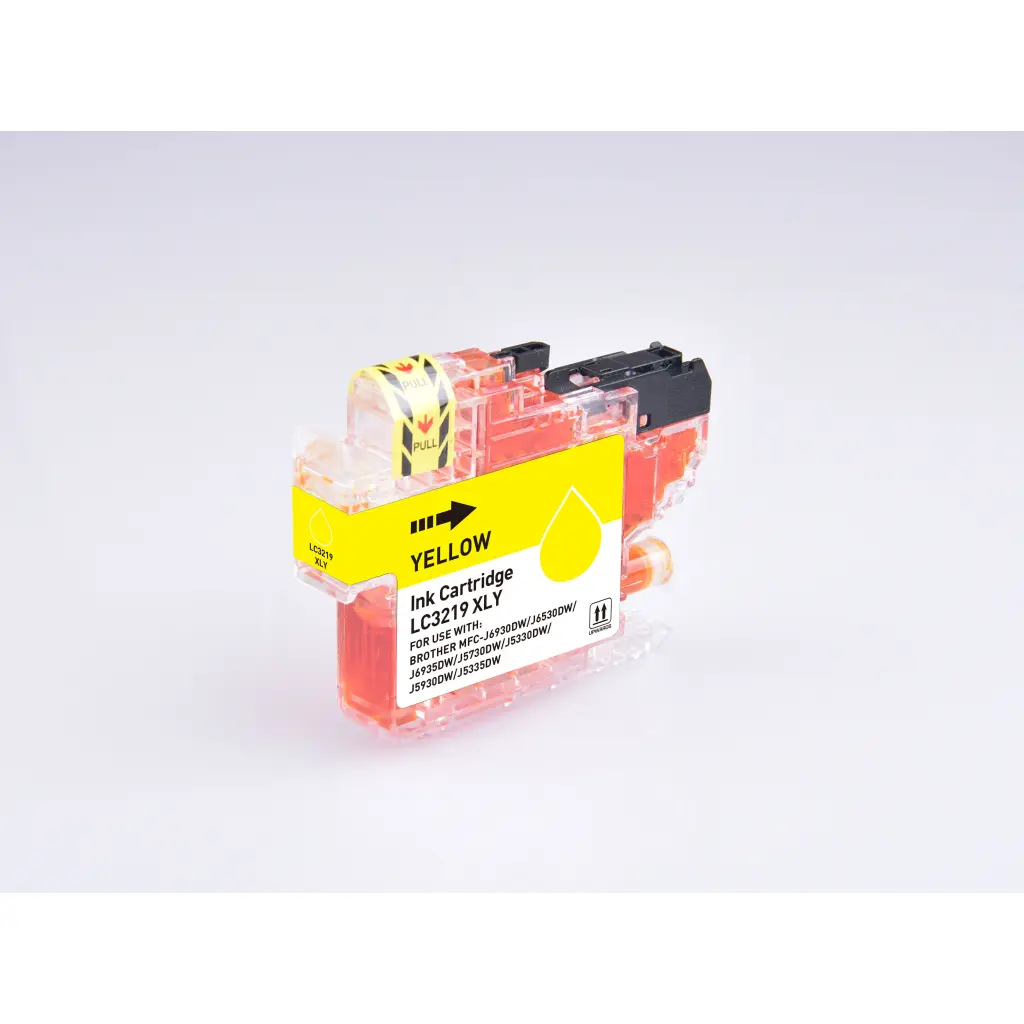 Comp Brother LC3219XLY Yellow Hi Cap Ink Ctg 17ml Ink 1500 Pages