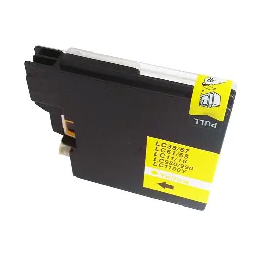 Comp Brother MFC290C Yellow Ink LC1100Y also for LC980Y  [LC980/1100Y]