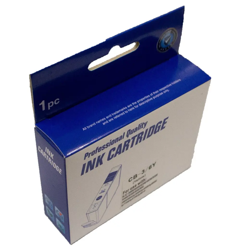Comp Canon BJC3000 BCI3Y Yellow Ink Ctg also for BCI-3Y BCI-5Y BCI-6Y [CB-3Y]
