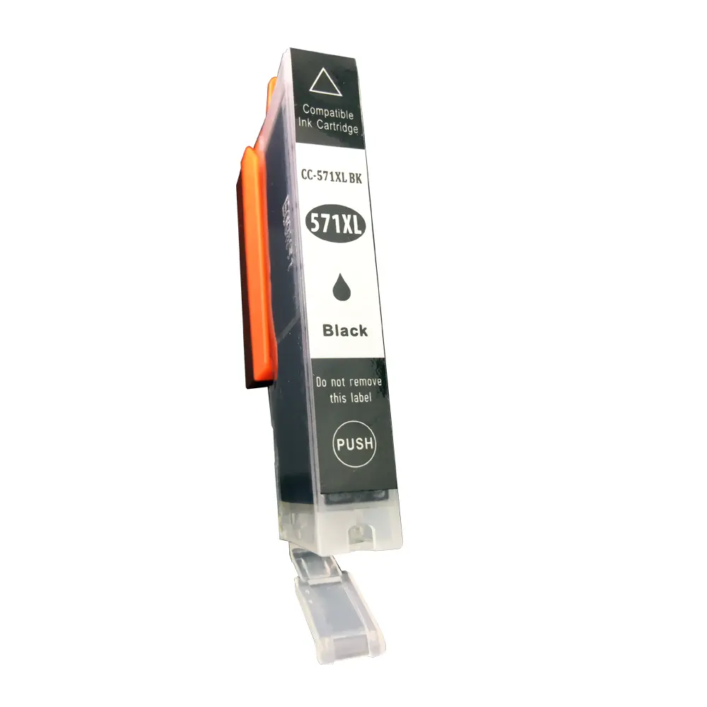Comp Canon CLI-571XLBK Hi Yld Black Ink Ctg 0331C001