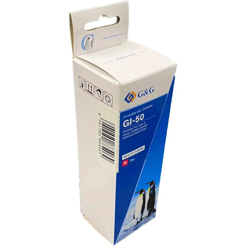 Comp Canon G+G GI-50M Magenta Ink Bottle