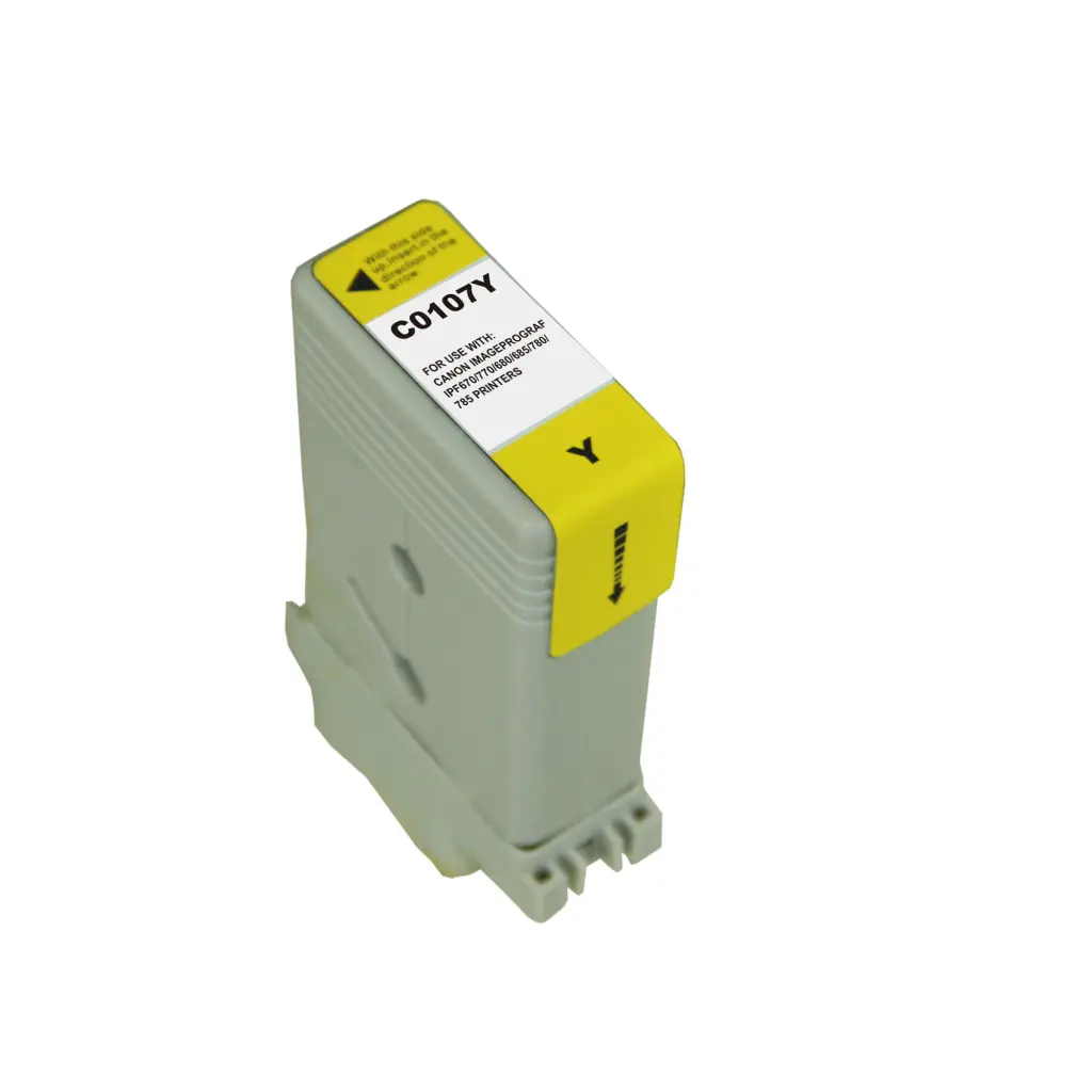 Comp Canon G+G PFI-107Y Yellow Ink Ctg