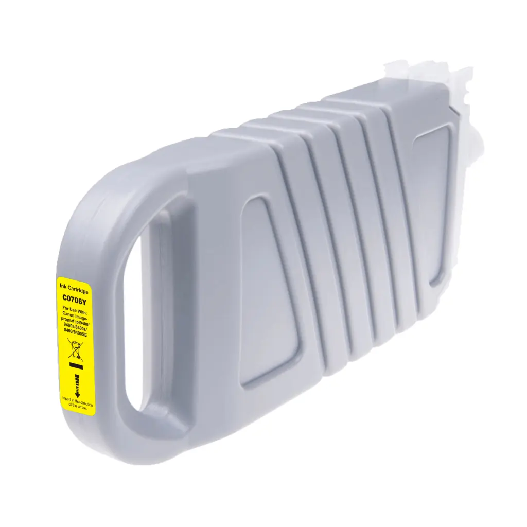 Comp Canon G+G PFI-706Y Hi Cap Yellow Wide Format Ink Ctg 6684B001AA
