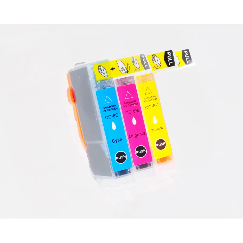 Comp Canon IP4200 CMY Pk 3 Ink Ctg CLI-8CMY 0621B026