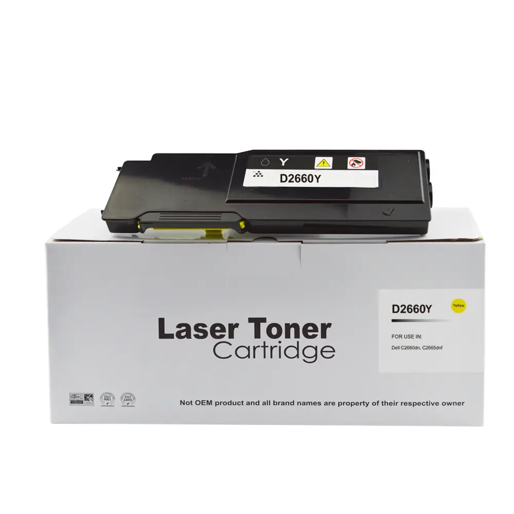 Comp Dell C2660 Yellow Hi Cap Toner 593-BBBR