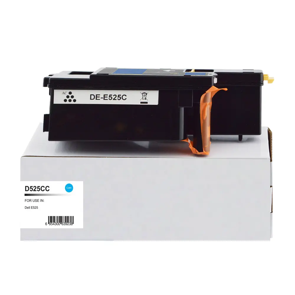 Comp Dell E525W Cyan Toner 593-BBLL also for 593-BBJU