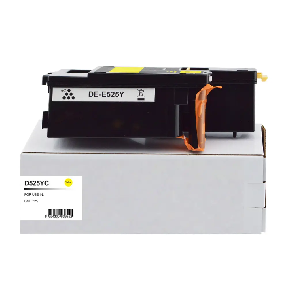 Comp Dell E525W Yellow Toner 593-BBLV also for 593-BBJW