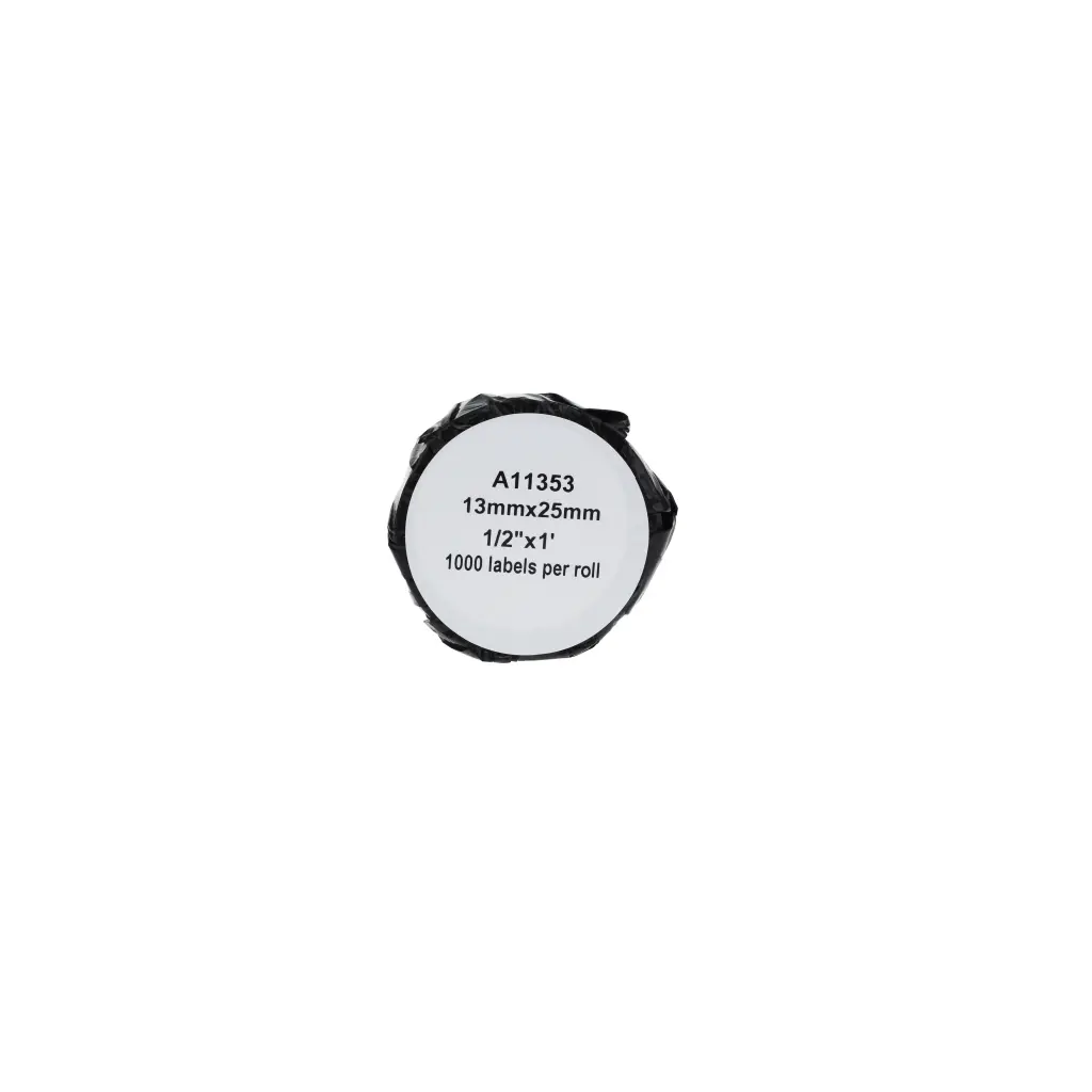 Comp Dymo 11353 Multipurpose Labels 2 lines (Paper) Pack of 1000 S0722530 (13mm x 25mm)