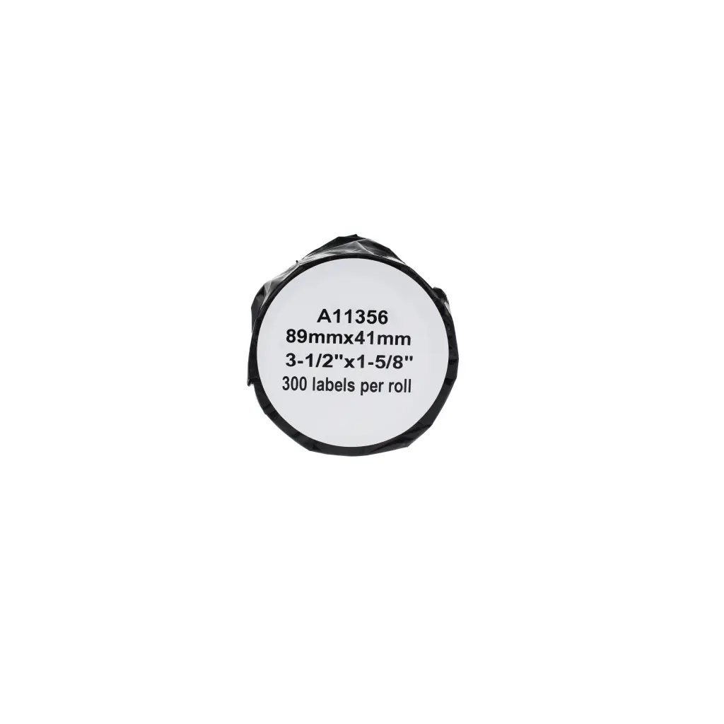 Comp Dymo 11356 Small Name Badge Labels (Paper) Pack of 300 S0722560 (89mm x 41mm)