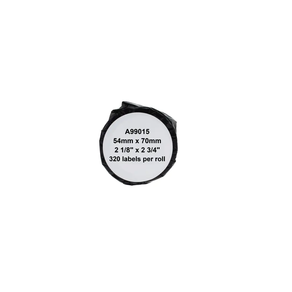 Comp Dymo 99015 Large Multipurpose Labels (Paper) Pack of 320 S0722440 (54mm x 70mm)
