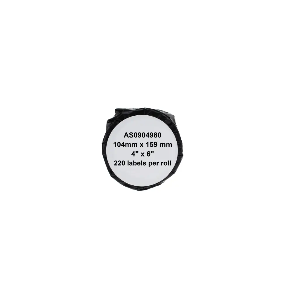 Comp Dymo S0904980 Ex Large Shipping Labels 4XL (Paper) Pack of 220 (104mm x 159mm)